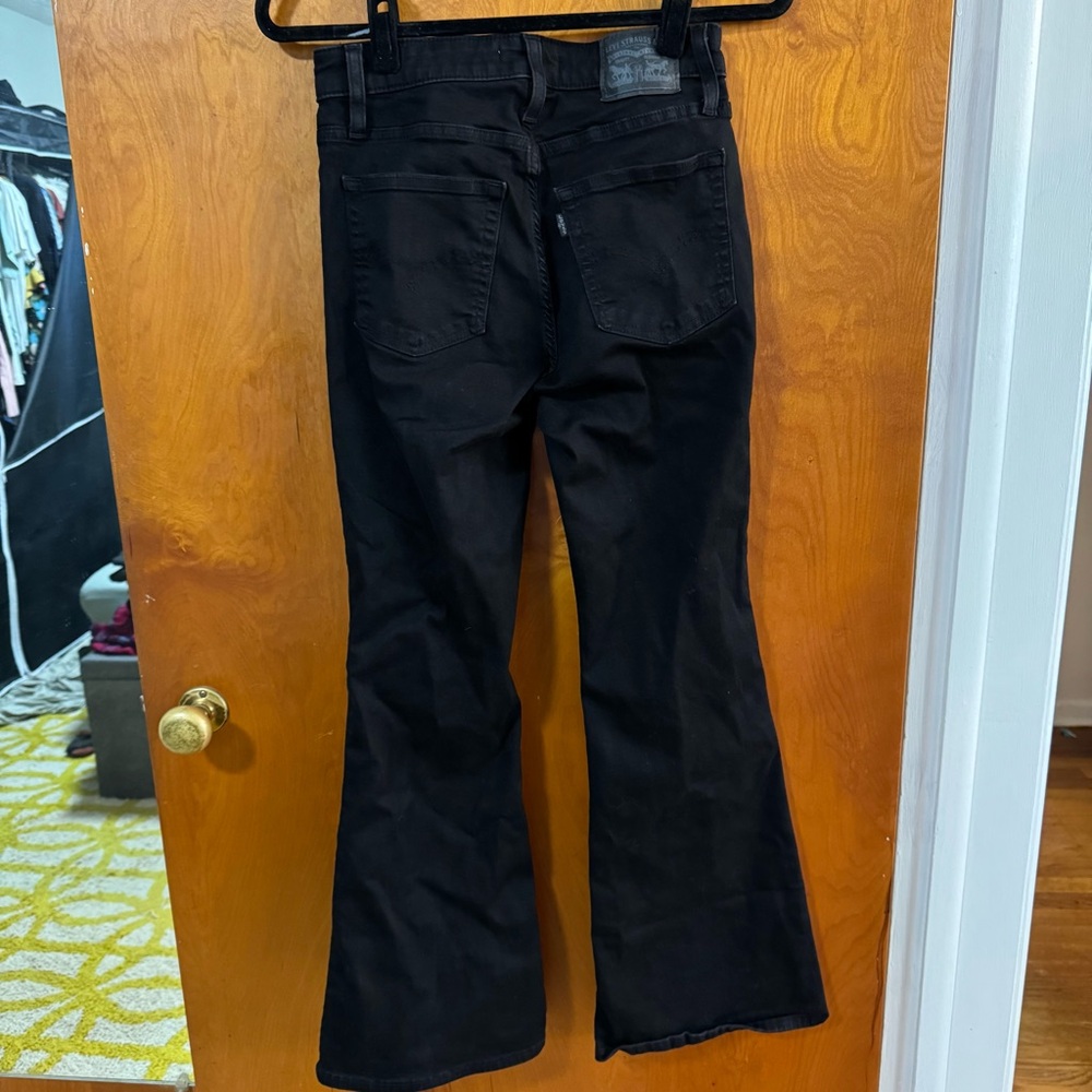 Levi's 726 Flare High Rise Jeans - Picture 4 of 8